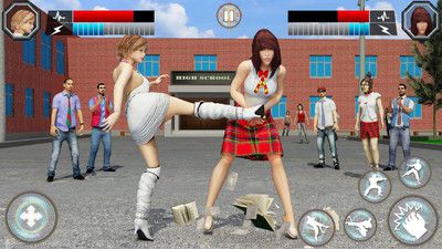 高中女生格斗模拟器