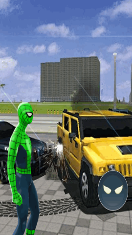 绿色绳索蜘蛛侠