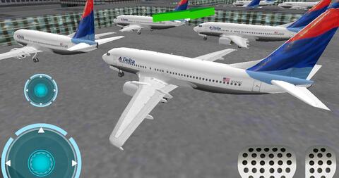 机场3D飞机停泊
