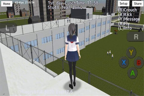 校园女生模拟器2020最新版中文版