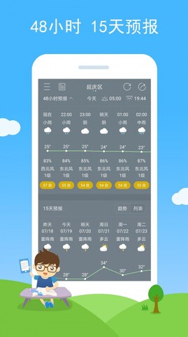 七彩天气语音播报