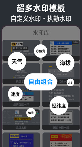 今日水印相机拍照带时间地点APP