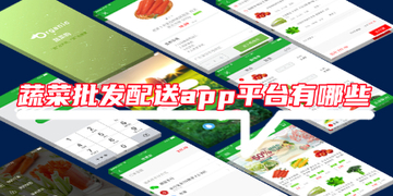 蔬菜批发配送app平台
